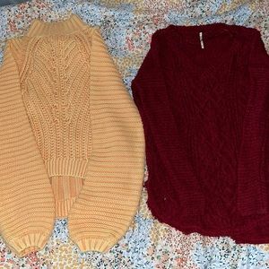 Free people sweaters
